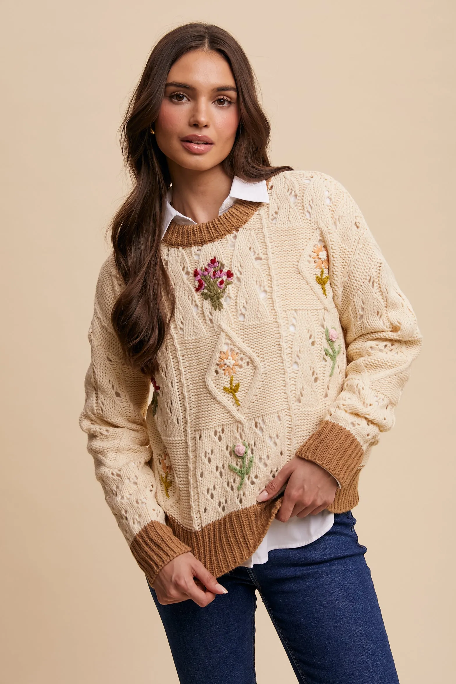 Flower Patch Sweater
