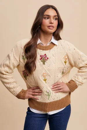 Flower Patch Sweater