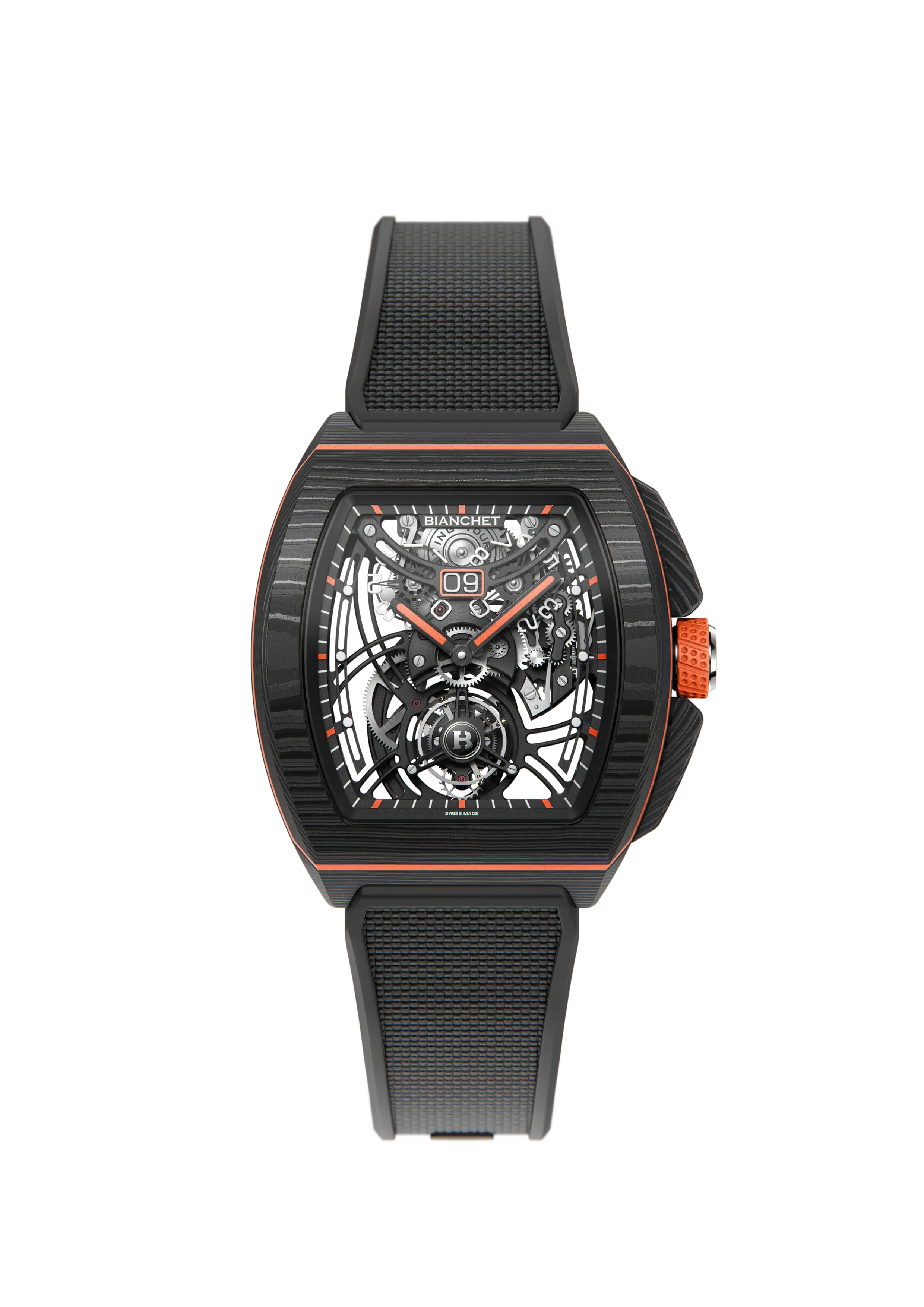 Flying Tourbillon Grande Date B 1.618 Carbon Orange