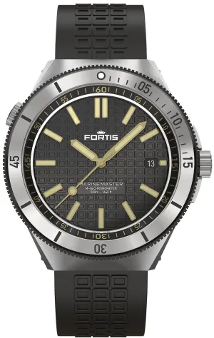 Fortis Marinemaster M 44 Black Resin