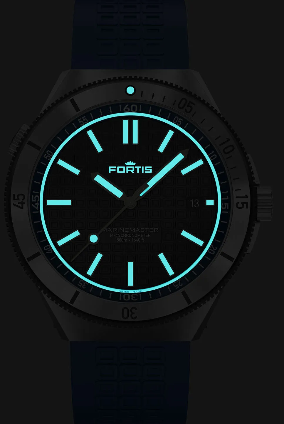 Fortis Marinemaster M 44 Ocean Blue