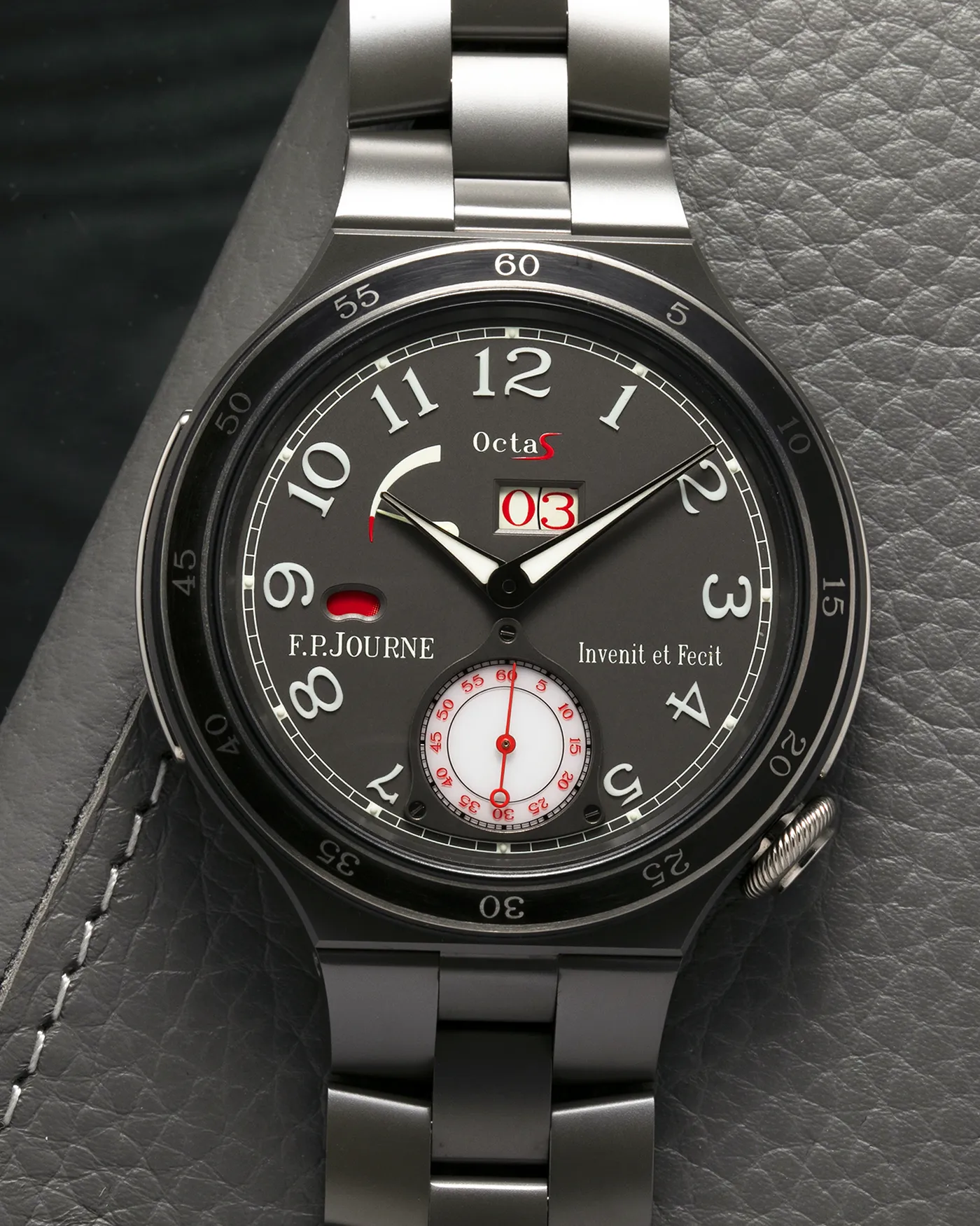 F.P. Journe Octa Line Sport Automatique Réserve Titanium Bracelet