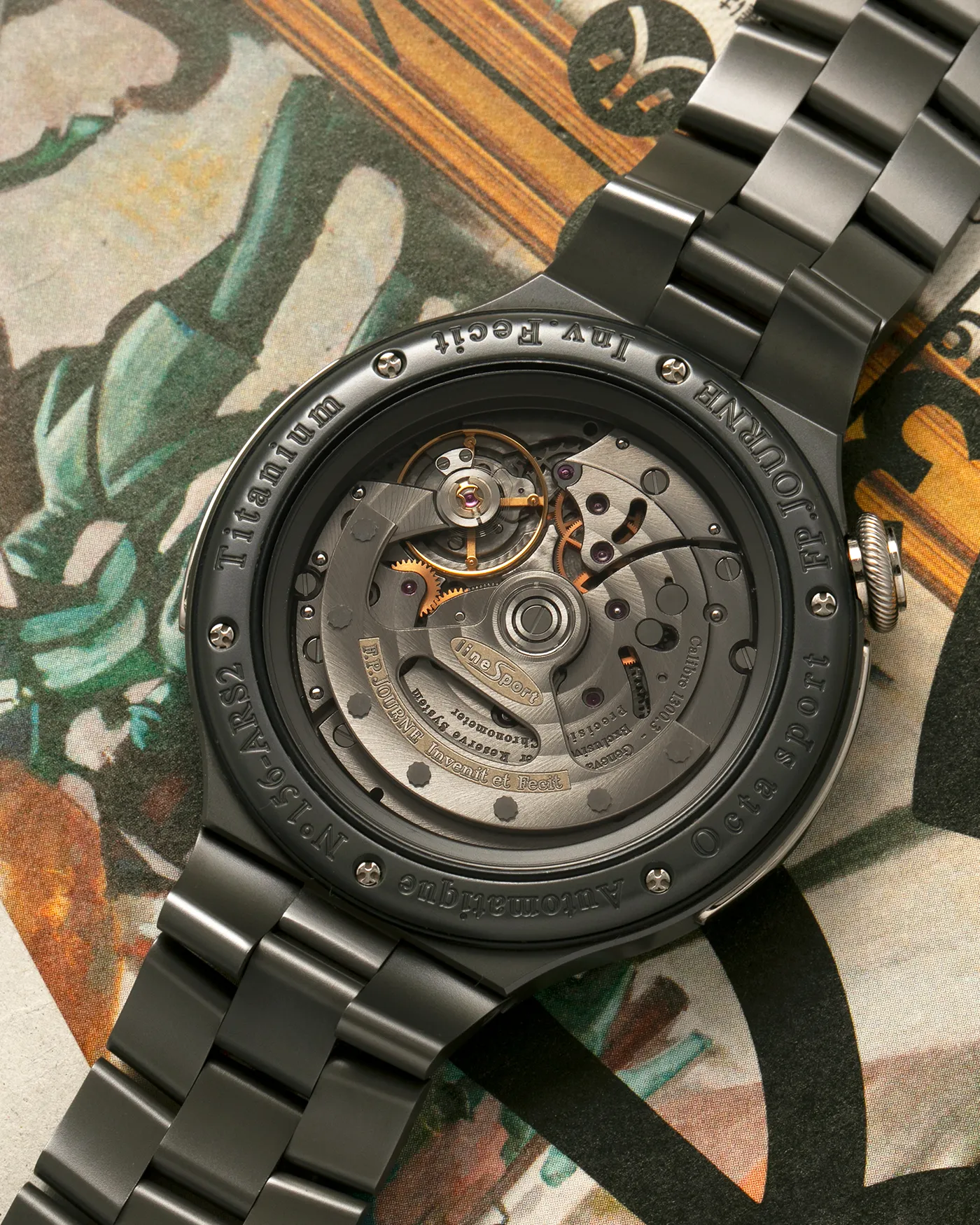 F.P. Journe Octa Line Sport Automatique Réserve Titanium Bracelet