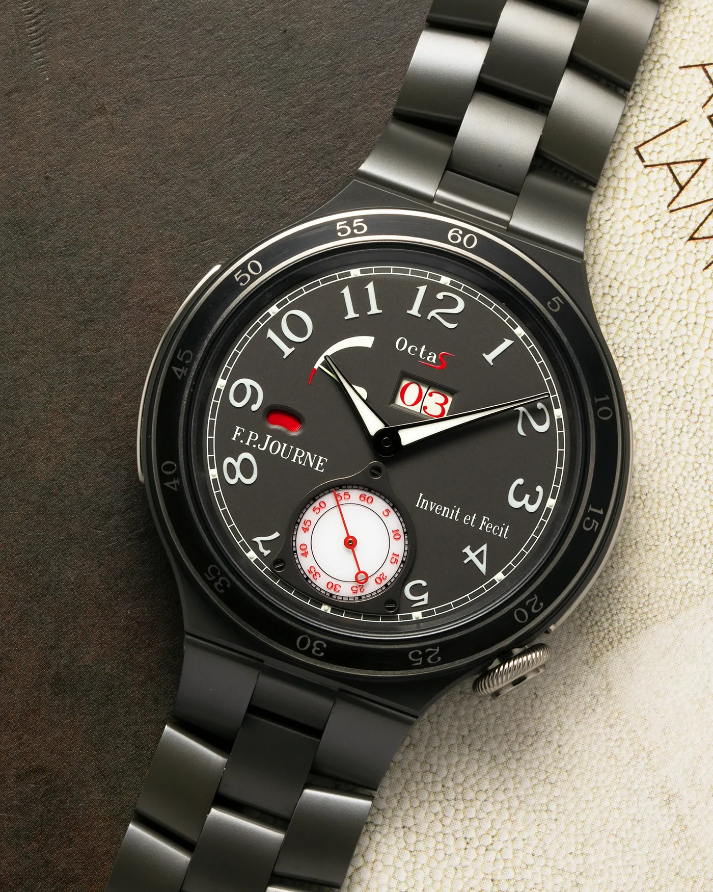 F.P. Journe Octa Line Sport Automatique Réserve Titanium Bracelet