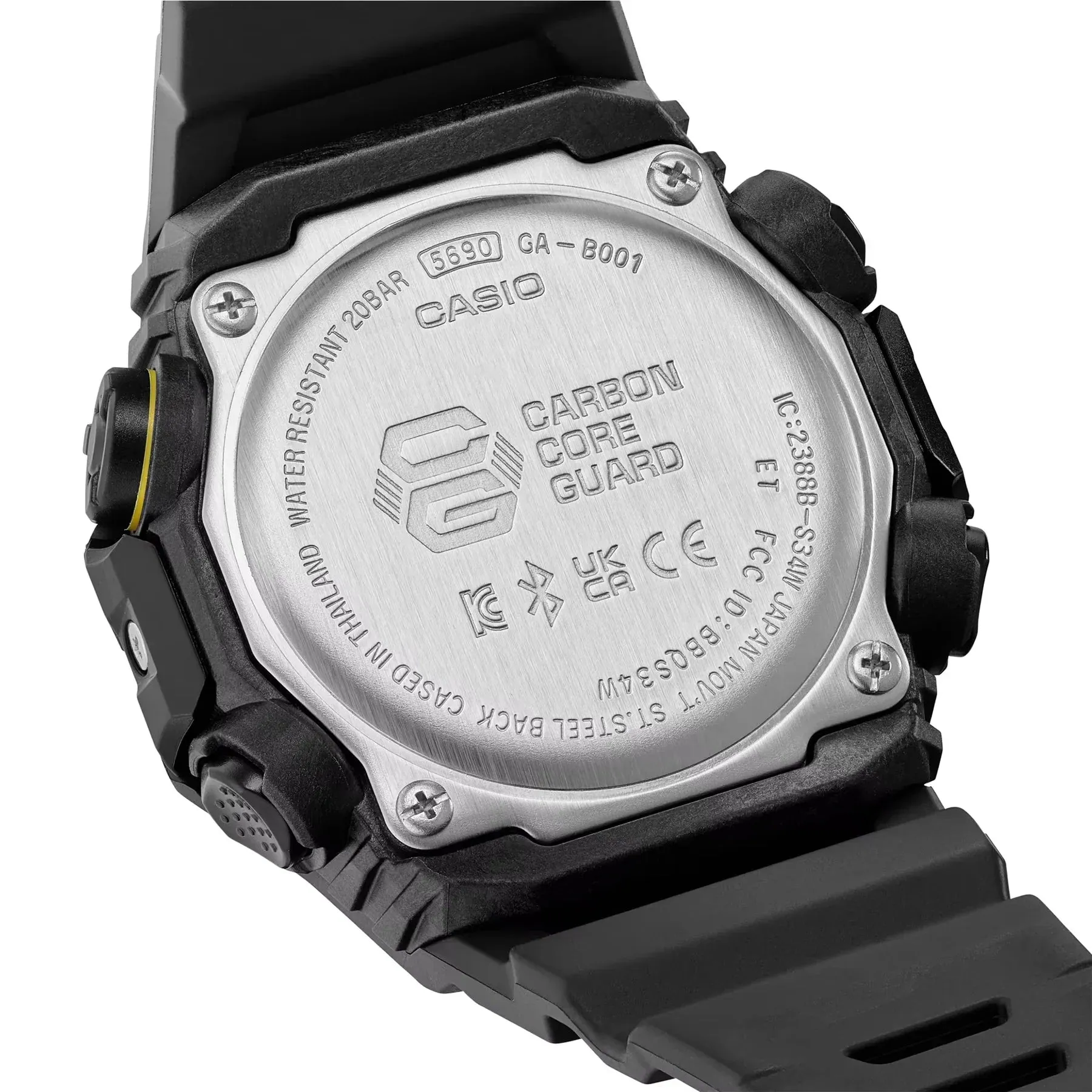 G-Shock Black & Yellow Caution Series GAB001CY-1A