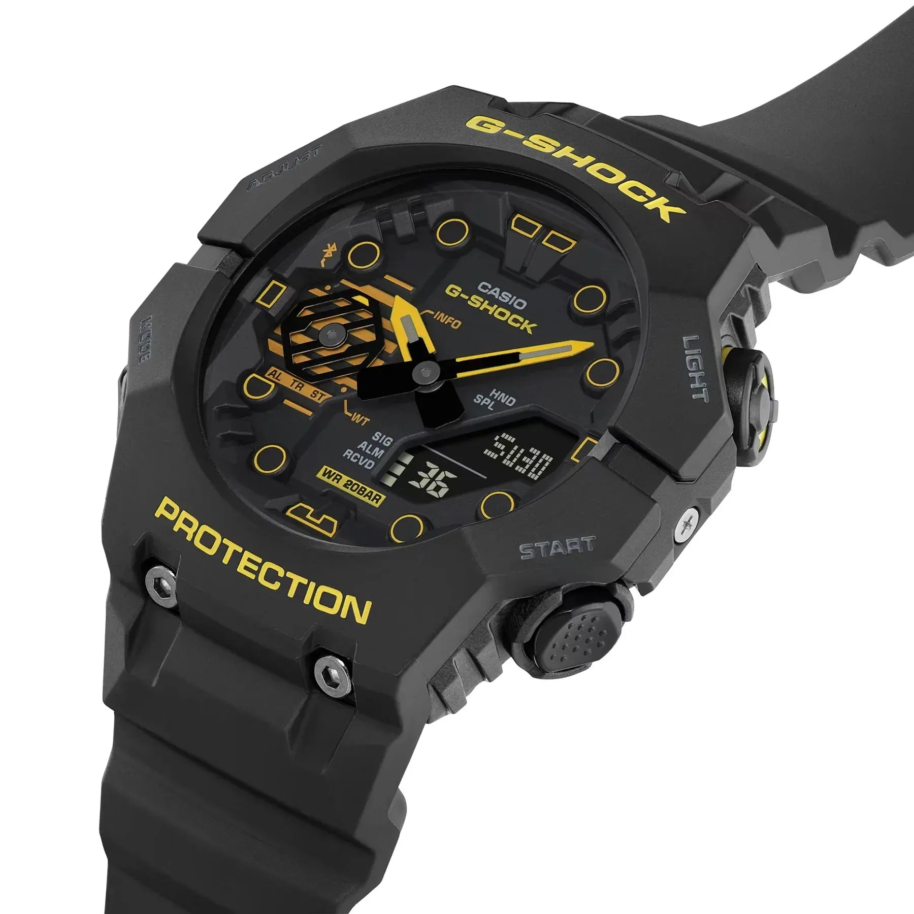 G-Shock Black & Yellow Caution Series GAB001CY-1A