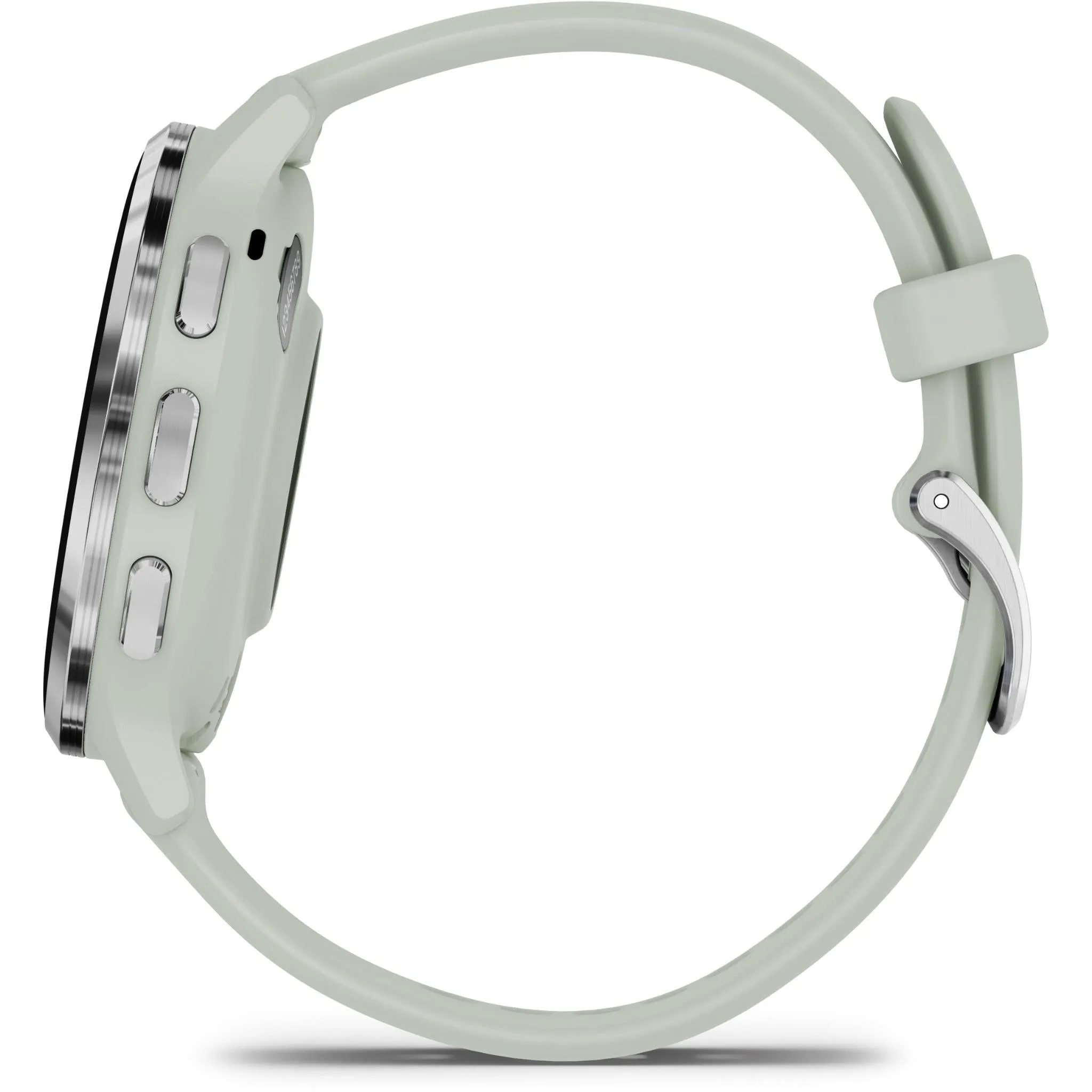 Garmin Venu 3S Silver Stainless Steel Bezel with Sage Grey Case and Silicon Band (AU Version)