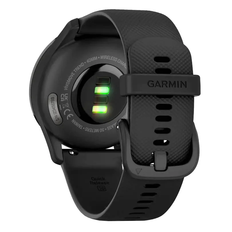 Garmin Vivomove Trend Smartwatch, black