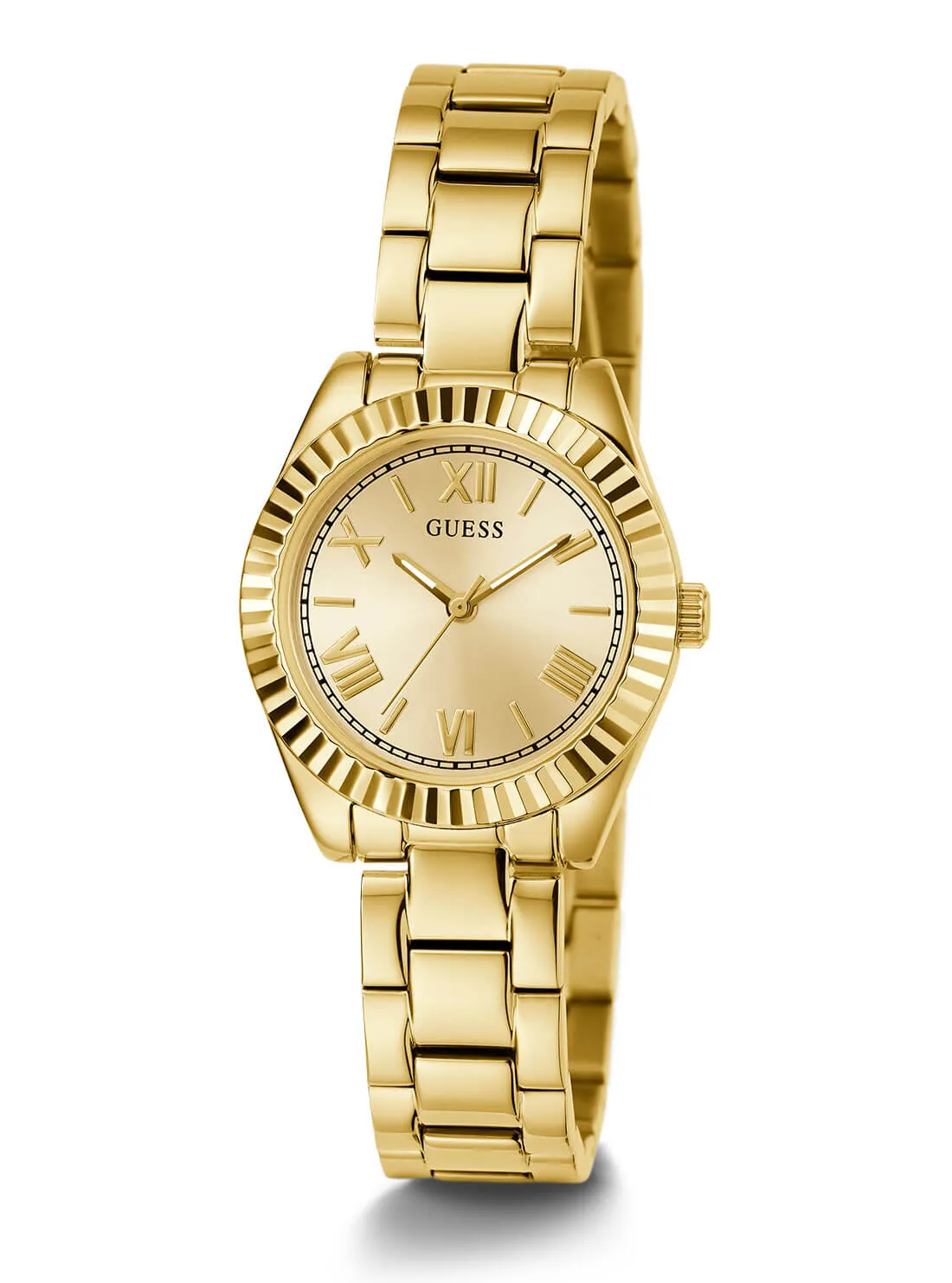 Gold Mini Luna Vintage Link Watch