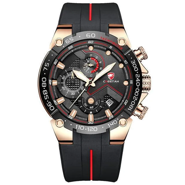 GREAT GIFTS - New Luxury Brand Big Dial Waterproof Quartz Sports Chronograph Wristwatch