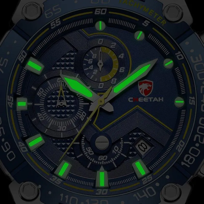 GREAT GIFTS - New Luxury Brand Big Dial Waterproof Quartz Sports Chronograph Wristwatch