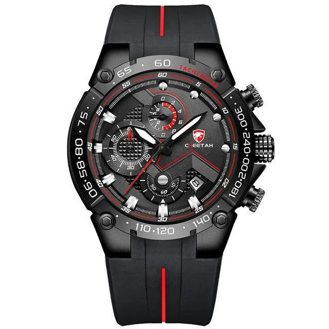 GREAT GIFTS - New Luxury Brand Big Dial Waterproof Quartz Sports Chronograph Wristwatch