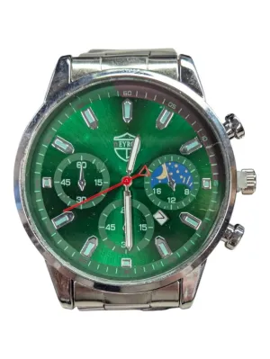 Green Quarts Men's Watch