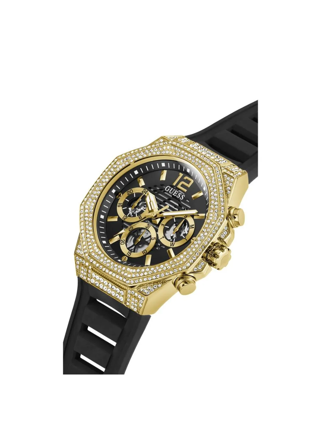 Guess Black Dial Men Analog Watch - GW0518G2