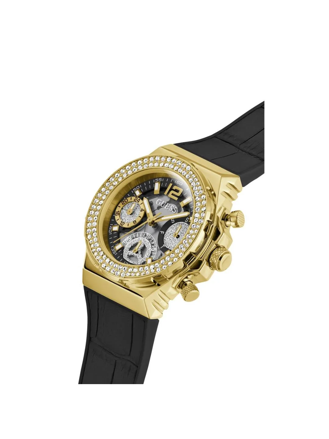 Guess Black Dial Women Analog Watch - GW0553L4