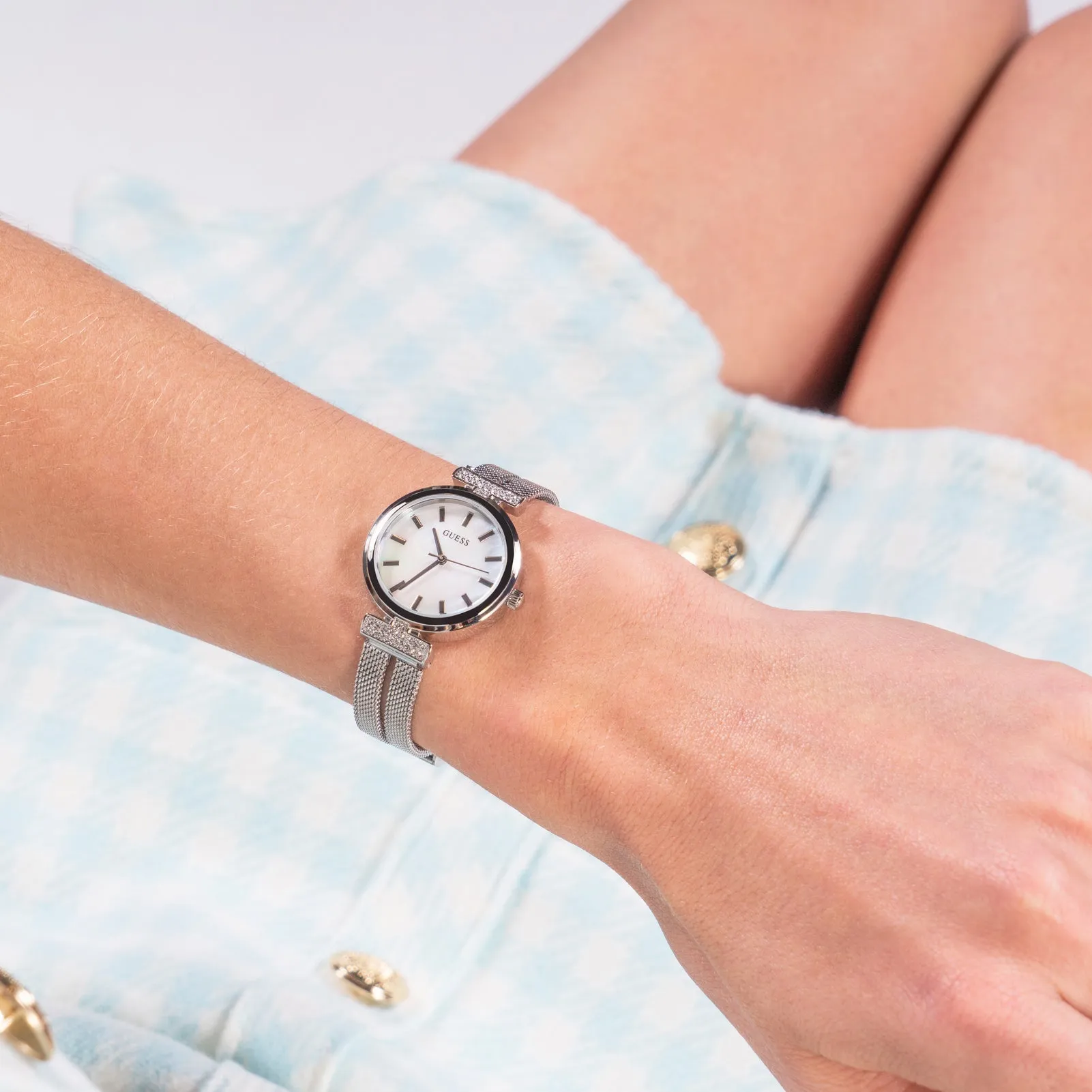 Guess GW0471L1 Ladies Array Mother of Pearl Watch