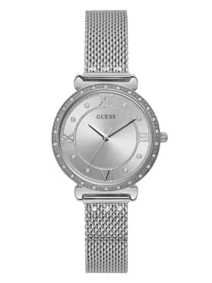 Guess Ladies Dress Silver Watch - W1289L1