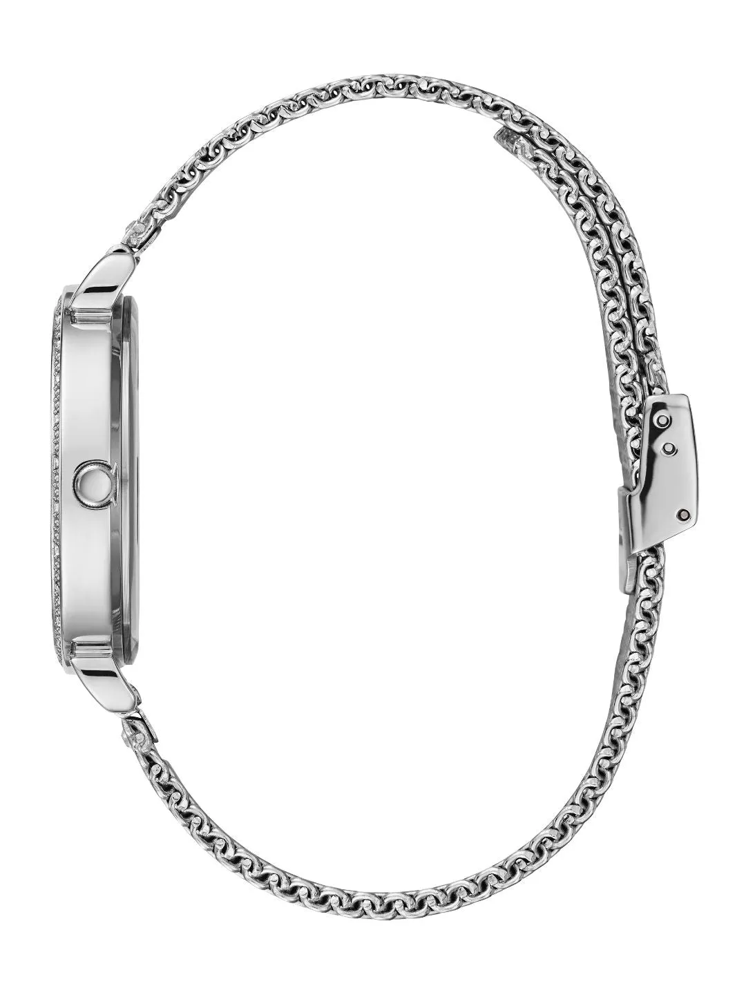 Guess Ladies Dress Silver Watch - W1289L1