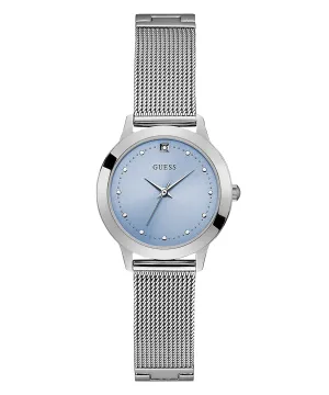 Guess U1197L2 Chelsea Stainless Steel Mesh Strap Women Watches