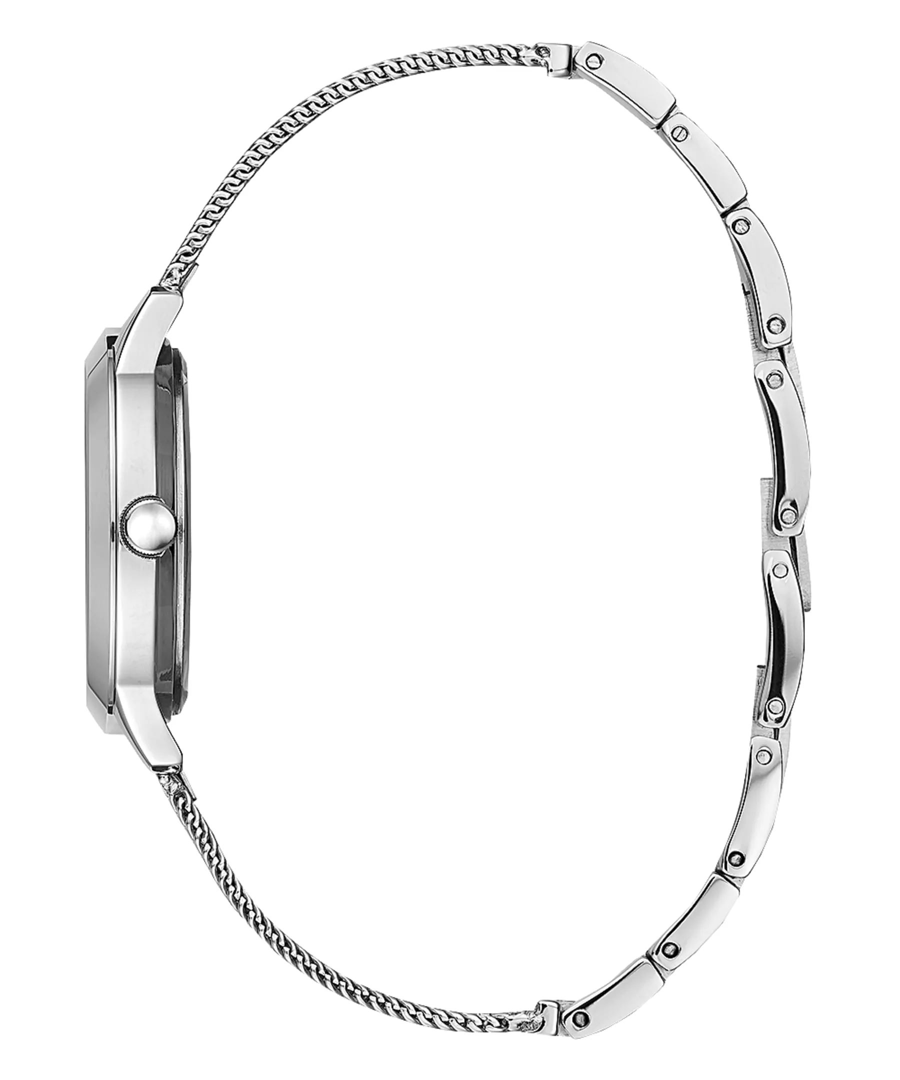 Guess U1197L2 Chelsea Stainless Steel Mesh Strap Women Watches