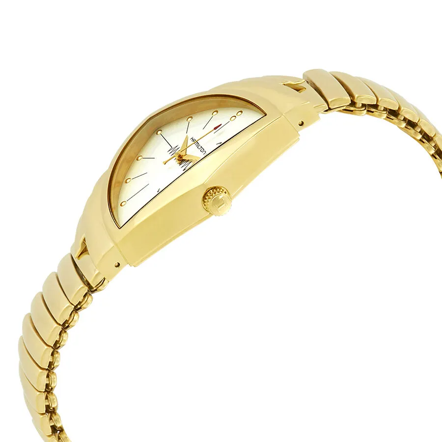 Hamilton Ventura L White Dial Asymmetric Men's Watch H24301111