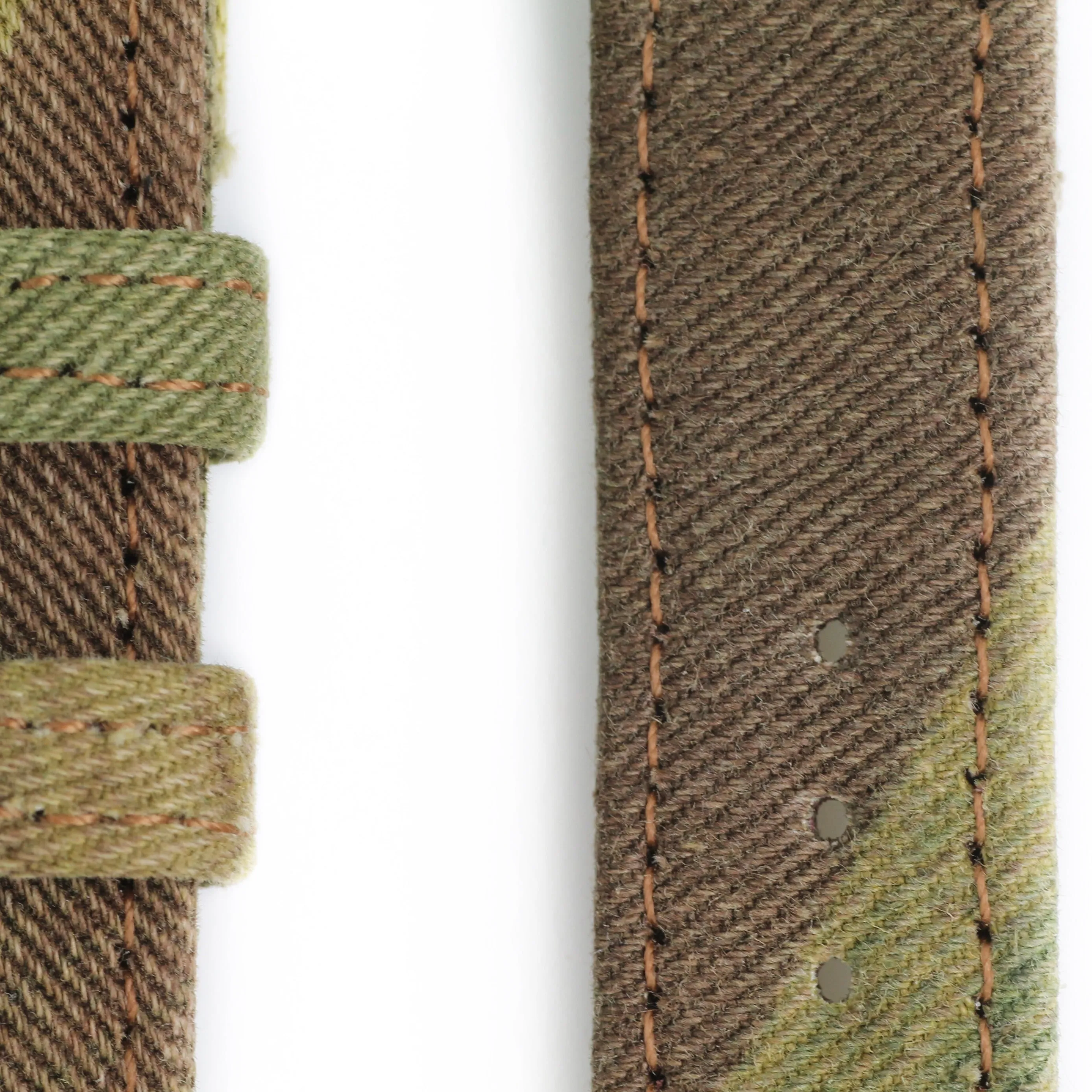 Hand-Made SAS/Para Camouflage Denison Two-Piece Watch Strap