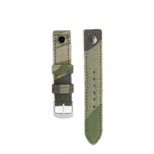 Hand-Made SAS/Para Camouflage Denison Two-Piece Watch Strap