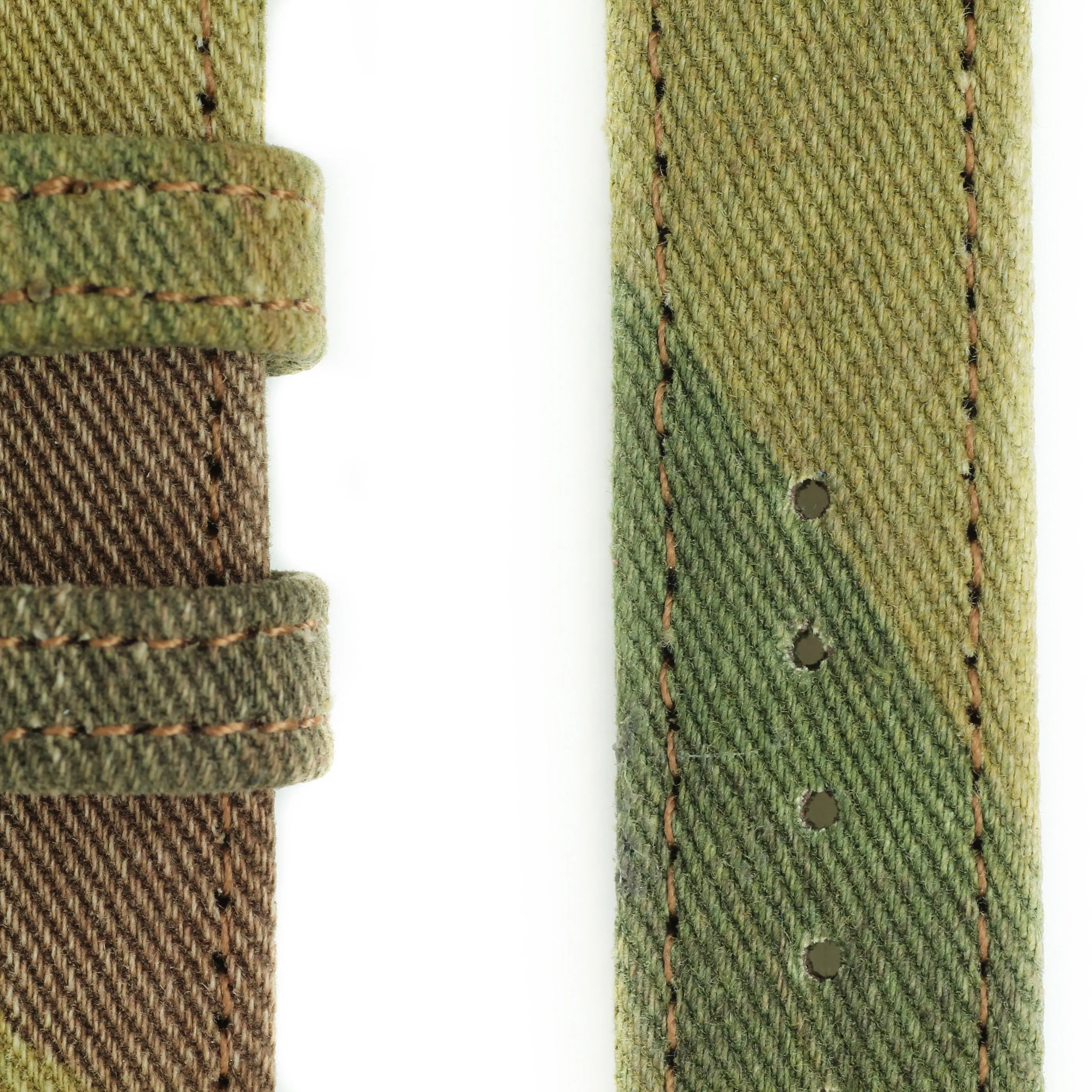 Hand-Made SAS/Para Camouflage Denison Two-Piece Watch Strap