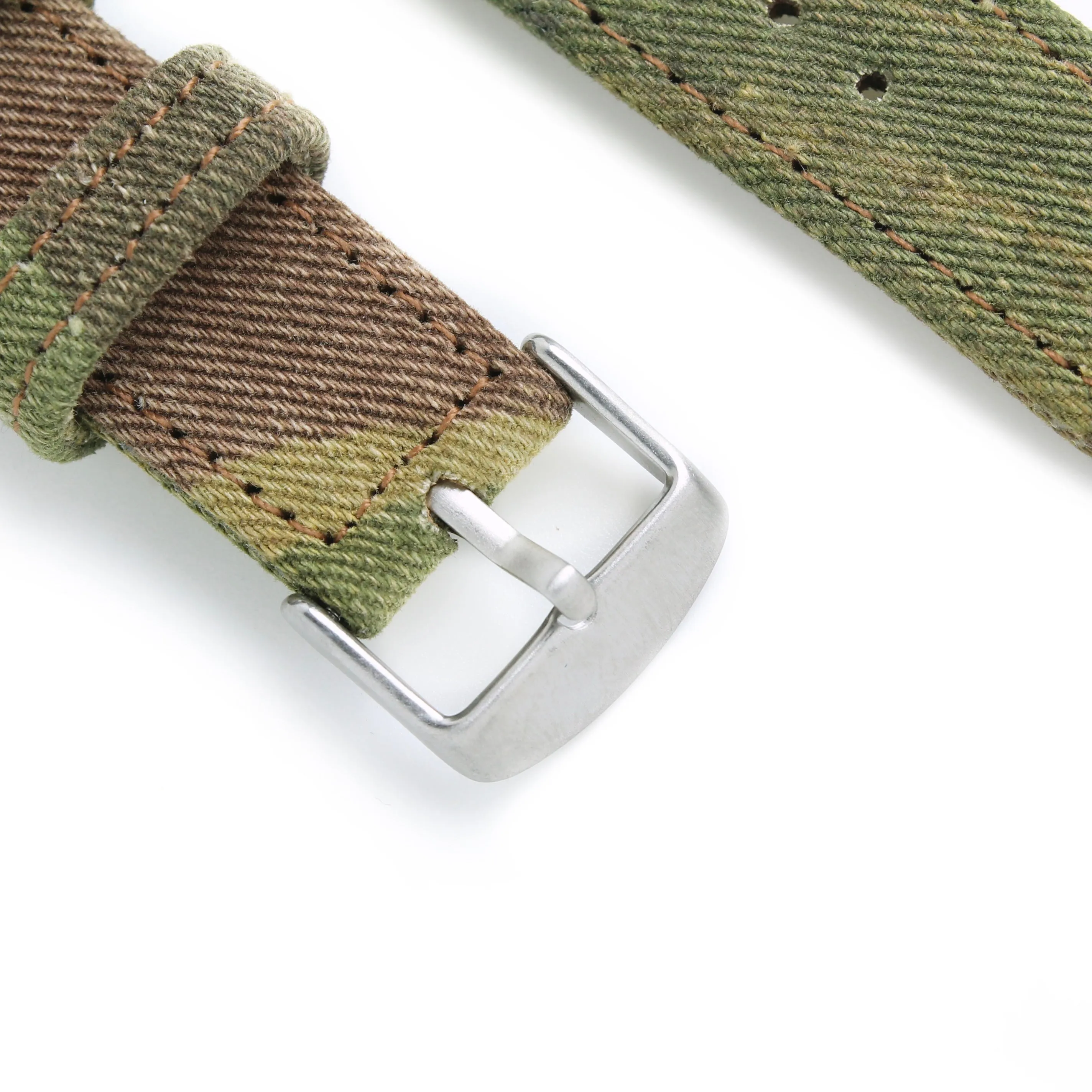 Hand-Made SAS/Para Camouflage Denison Two-Piece Watch Strap