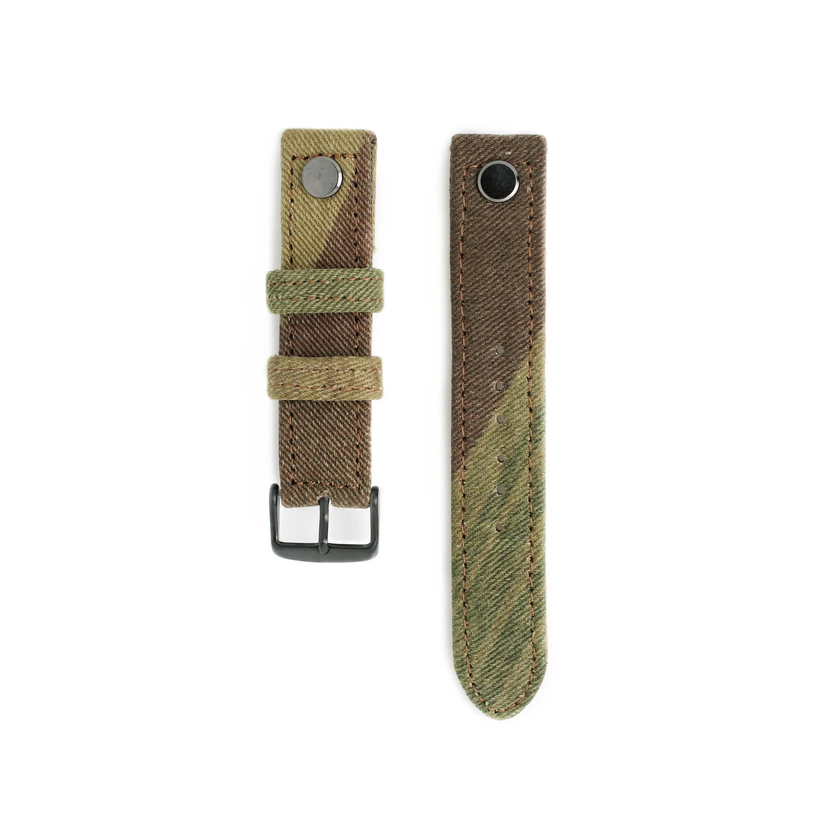 Hand-Made SAS/Para Camouflage Denison Two-Piece Watch Strap