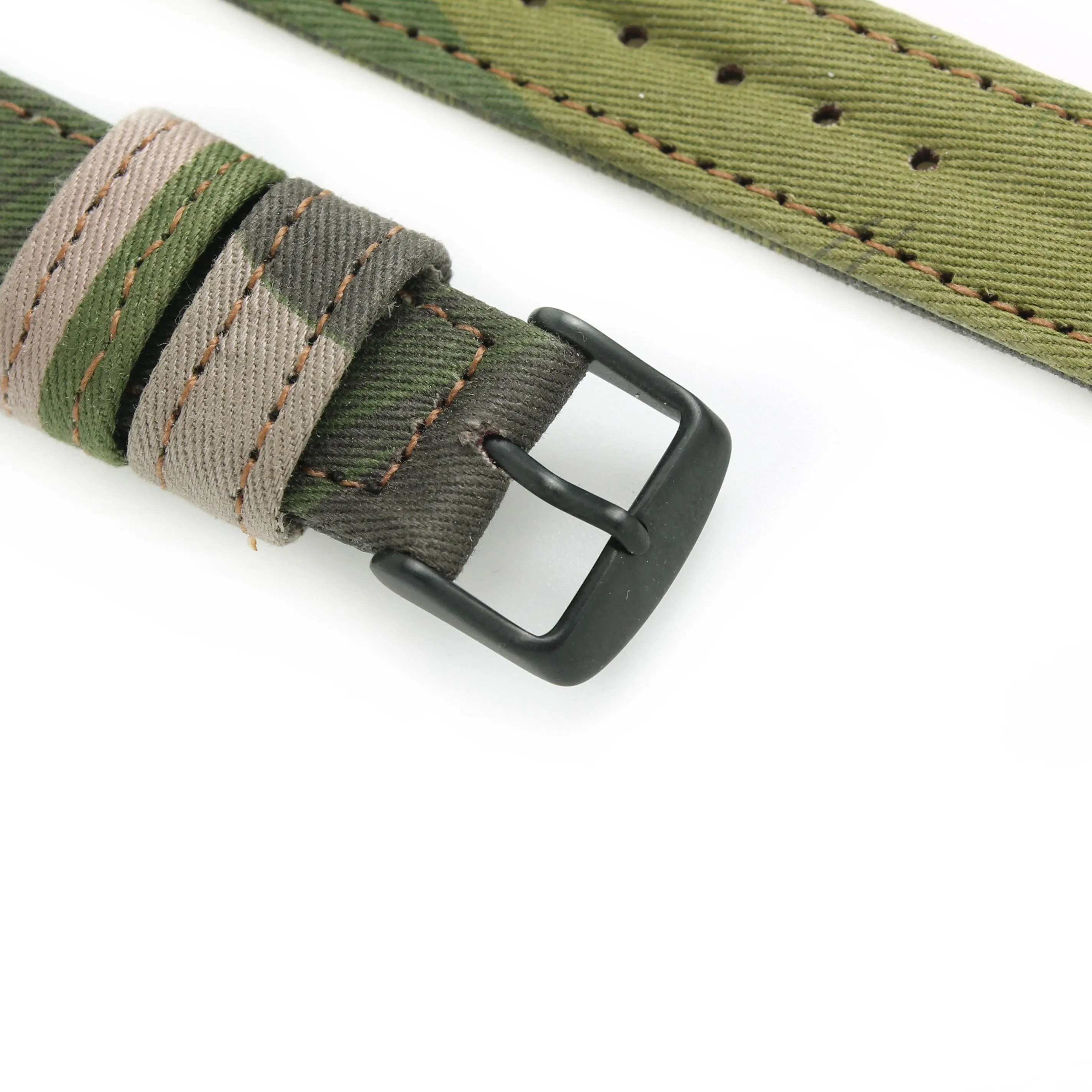 Hand-Made SAS/Para Camouflage Denison Two-Piece Watch Strap