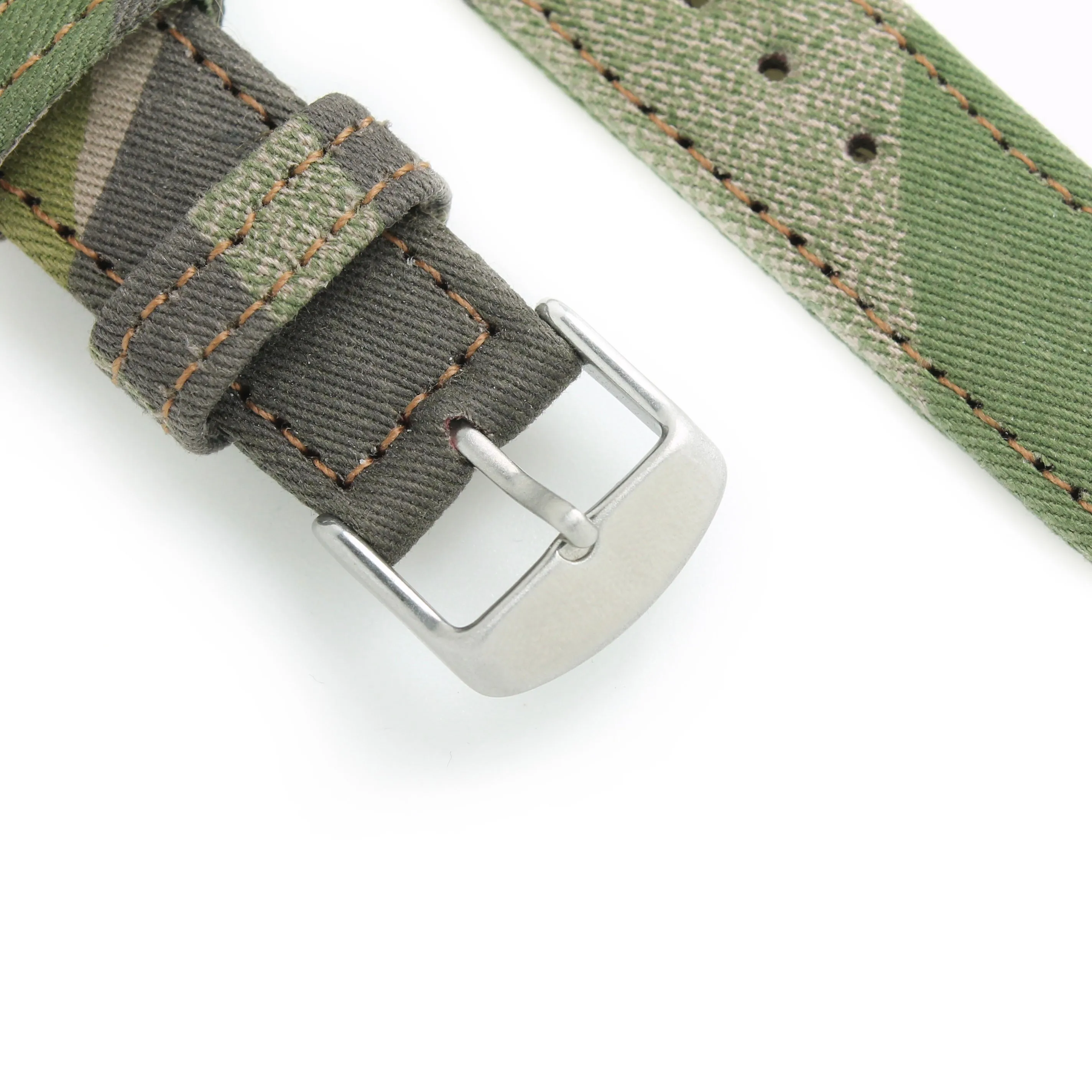 Hand-Made SAS/Para Camouflage Denison Two-Piece Watch Strap