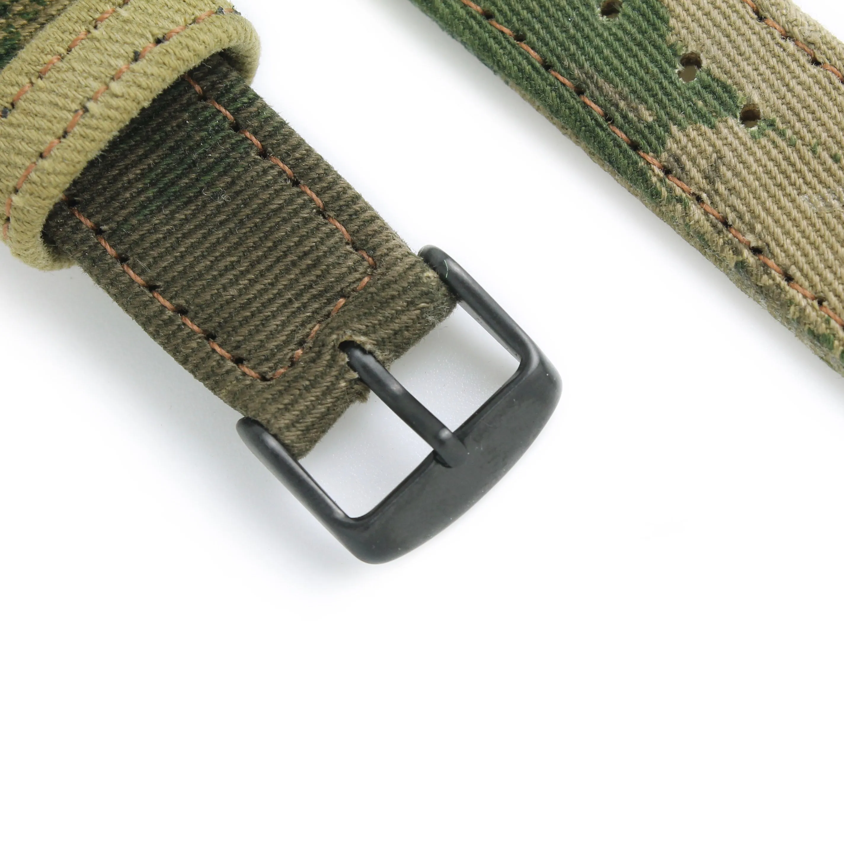 Hand-Made SAS/Para Camouflage Denison Two-Piece Watch Strap
