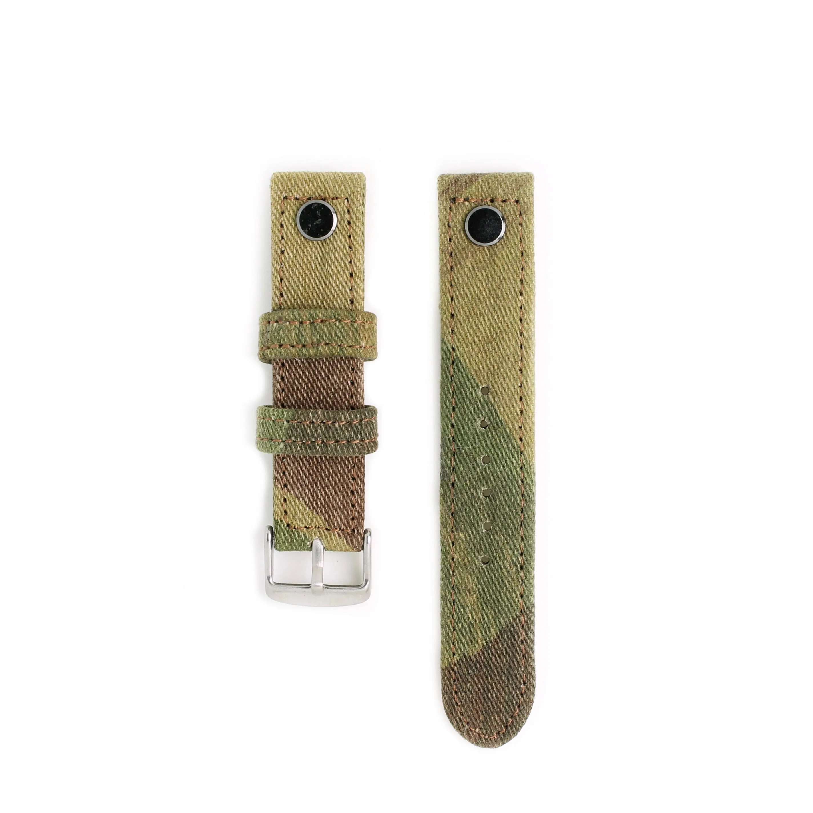 Hand-Made SAS/Para Camouflage Denison Two-Piece Watch Strap