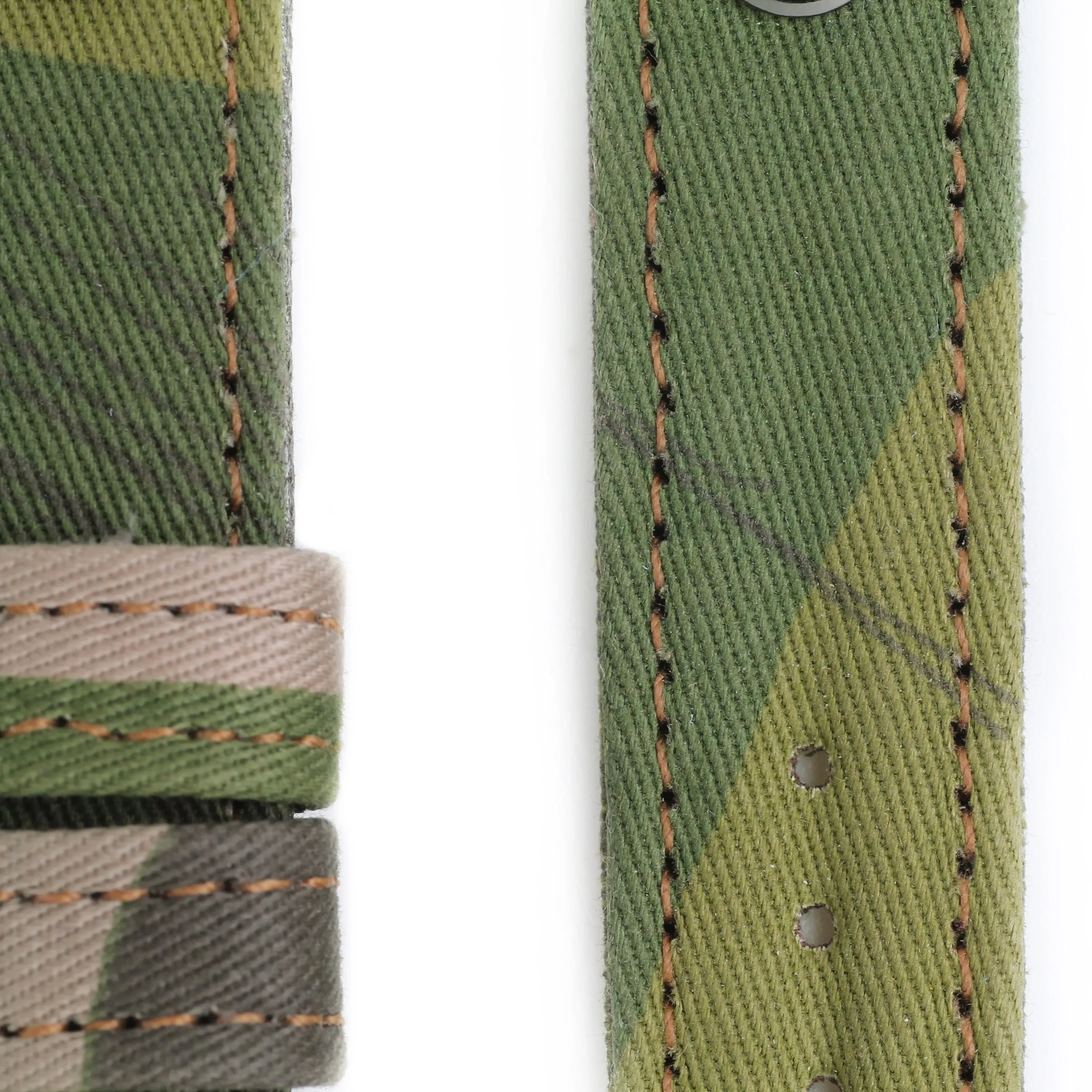 Hand-Made SAS/Para Camouflage Denison Two-Piece Watch Strap