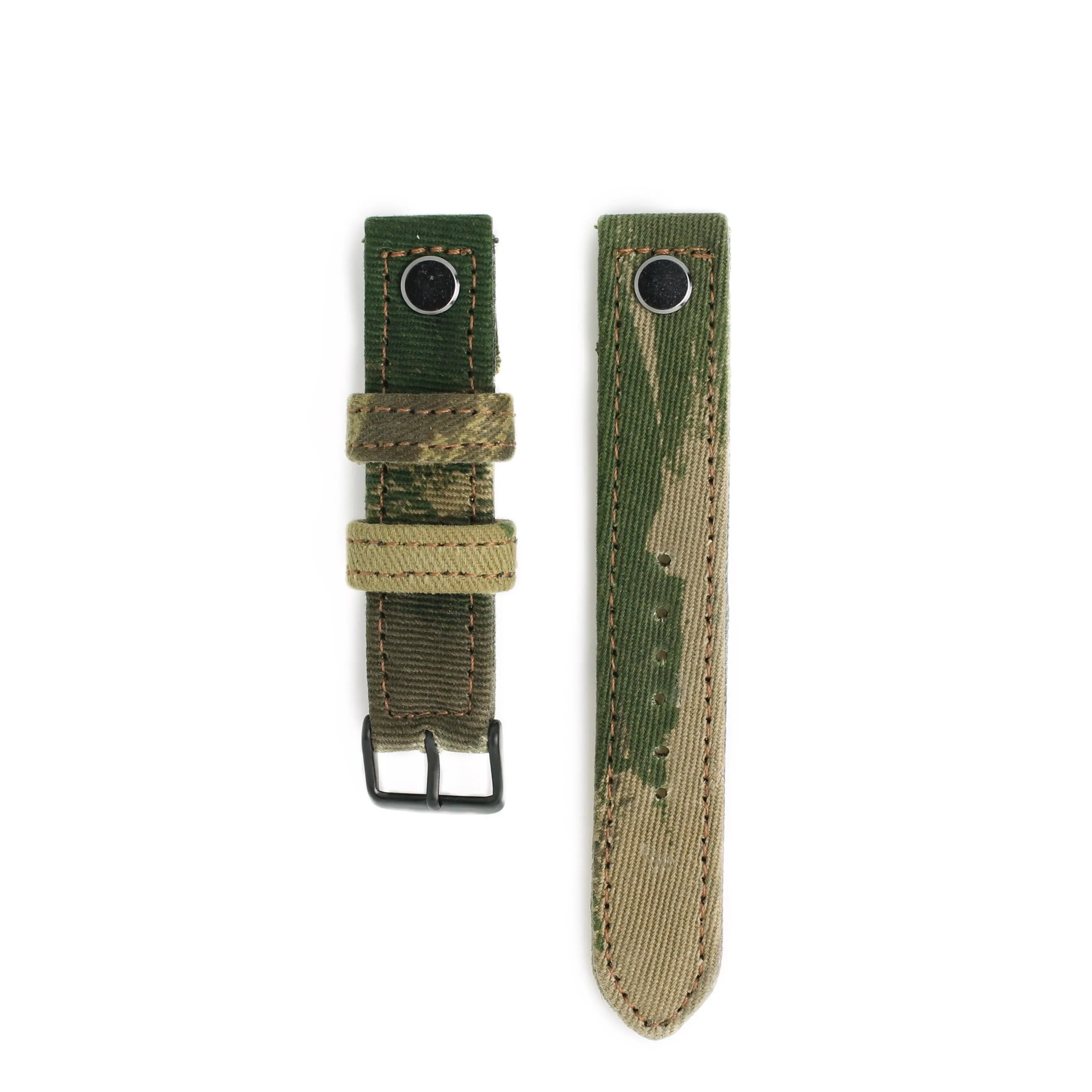 Hand-Made SAS/Para Camouflage Denison Two-Piece Watch Strap