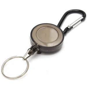 Hot Mulitifunctional Multicolor Badge Reel Retractable Keychain Recoil Yoyo Ski Pass ID Card Holder Keyring Key Chain Steel Cord