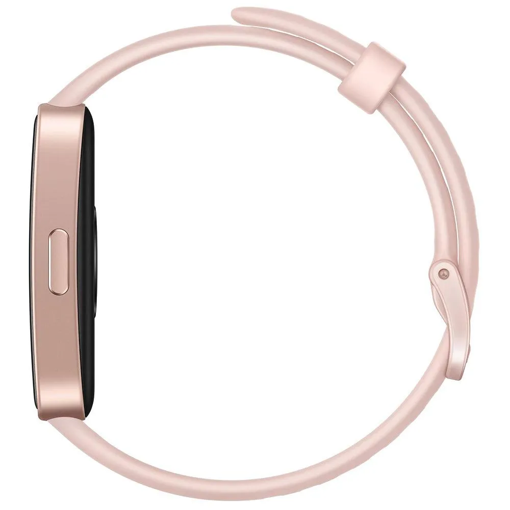 Huawei Band 8 ASK-B19 Sakura Pink Durable Polymer Case With Sakura Pink Silicone Strap