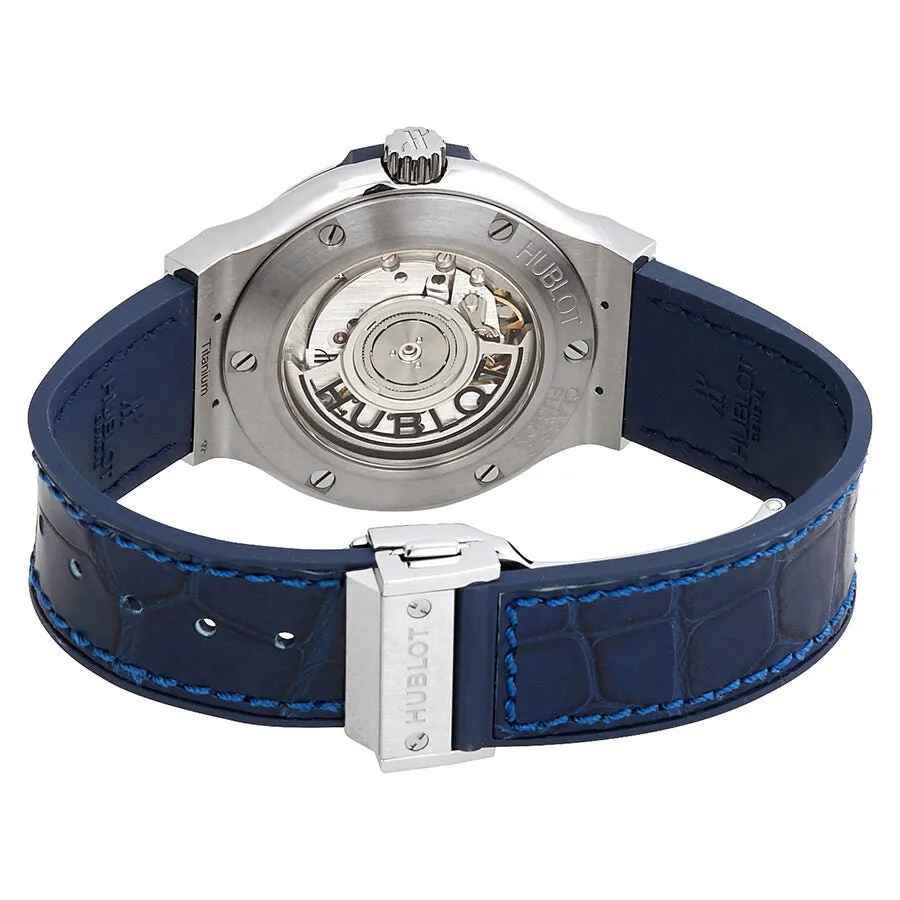 Hublot Classic Fusion Automatic Blue Sunray Dial Titanium 38mm Men's Watch 565.NX.7170.LR