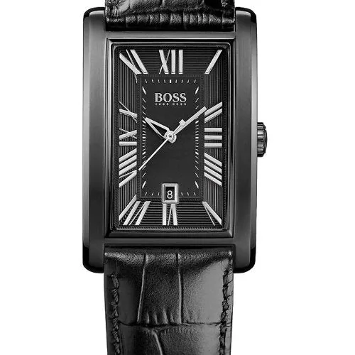 Hugo Boss 1512709 Black Leather Watch