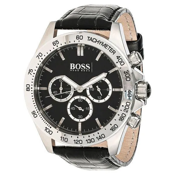 Hugo Boss Ikon Chronograph Black Dial Men's Watch 1513178
