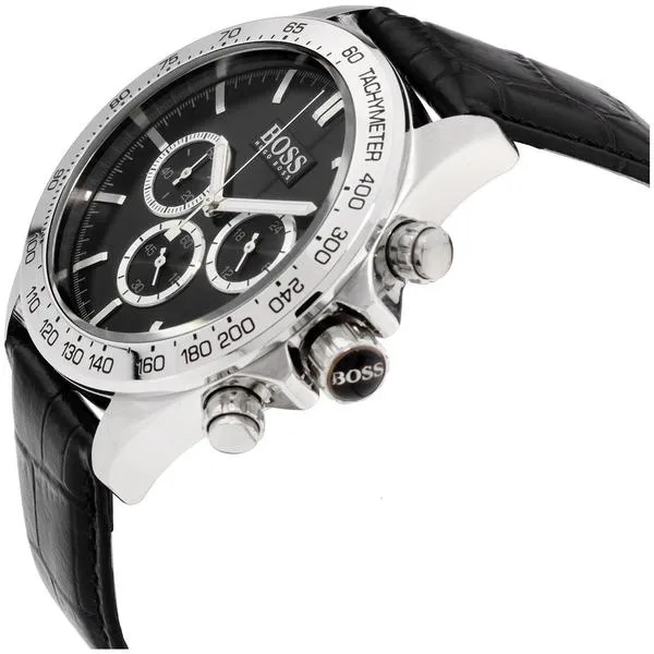 Hugo Boss Ikon Chronograph Black Dial Men's Watch 1513178