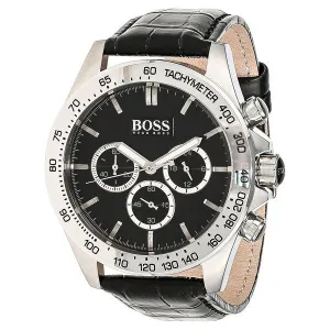 Hugo Boss Ikon Chronograph Black Dial Men's Watch 1513178