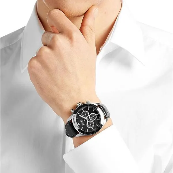 Hugo Boss Ikon Chronograph Black Dial Men's Watch 1513178