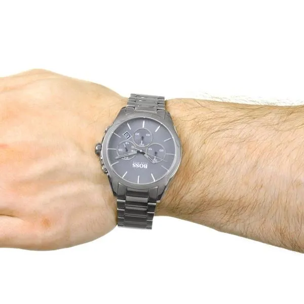 Hugo Boss Onyx Chronograph Grey Dial Men's Watch 1513364