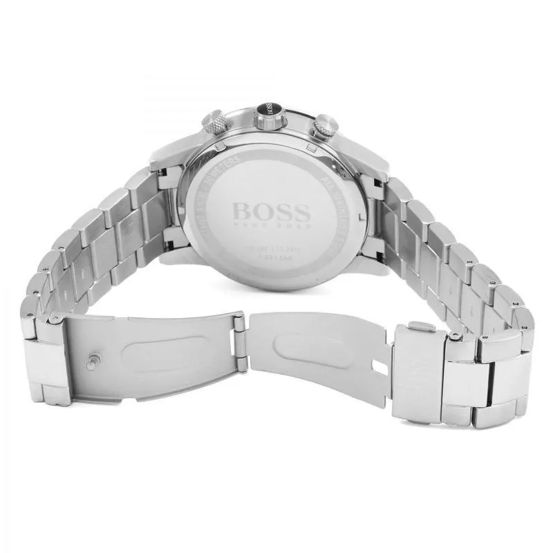 Hugo Boss Rafale Chronograph Silver Dial Men's Watch 1513511