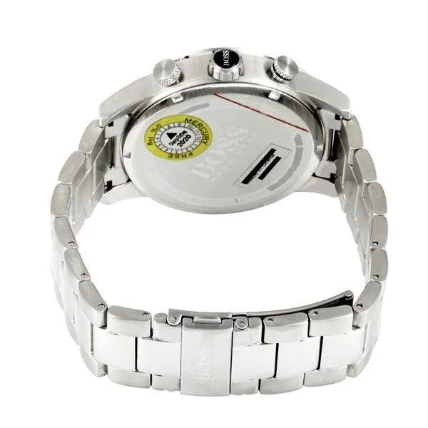 Hugo Boss Rafale Chronograph Silver Dial Men's Watch 1513511