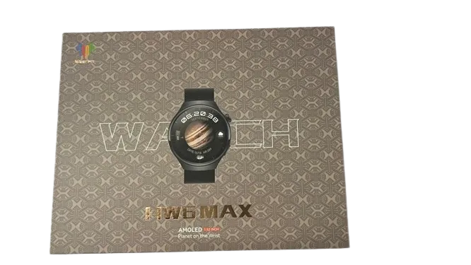 HW6 MAX Amoled 1.52 inch Watch Black
