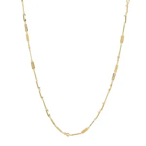 I Can And Will Affirmation Necklace in Gold Vermeil