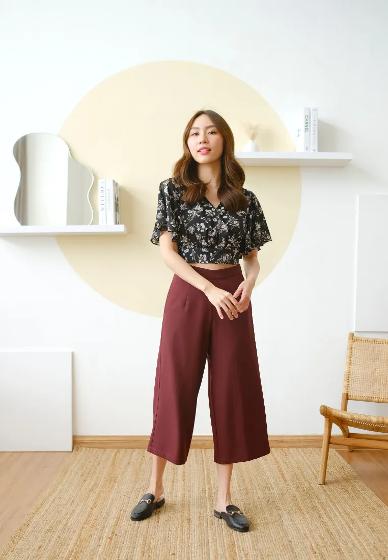 Iris Wide Leg Culottes
